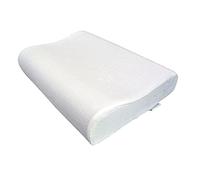 Almohada natural con memoria de forma - Confort durante el sueño - Cojín ergonómico ideal para apoyar las cervicales - Ultra suave - Innovación ecológica - Gran modelo Vegelya