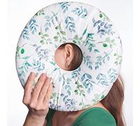 Almohada para Piercing y Pendientes | Alivio del Dolor de Oídos | Almohada para Dormir de Lado | Relleno Ajustable | Forma de Donut | Reduce la Presión | con Agujero para la Oreja | Enfermedad CNH