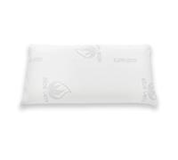 Almohada viscoelástica Antiácaros y Antibacterias, Tejido Aloe Vera, con Funda Lavable, Ergonómica, termoregulable adaptabilidad al Cuello de Alta recuperación.