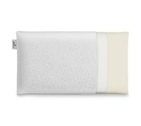 Almohada Viscoelástica Lavander con Doble Funda,135cm, Transpirable, Antiácaros, Termoregulable, Firmeza Media, Ergonómica, Perfecta Adaptabilidad a Cuello y Cabeza, Tejido Strech. Fabricada en España