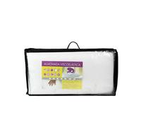 Almohada Viscoelástica Supernova con Núcleo de Viscoelástica y Funda Exterior de Aloe Vera, Doble Funda Desenfundable con Cremallera para Fácil Lavado, Forma Rectangular