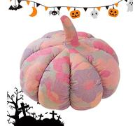 Almohadas De Calabaza,Almohada En Forma De Calabaza - Almohada suave 3D con forma de calabaza, rellena de felpa, decoración del hogar, almohada de calabaza de Halloween, animal de peluche para