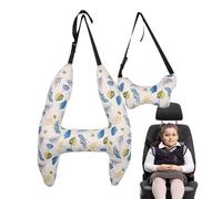Almohadas de coche para niños,Almohada lumbar de viaje - Almohadas para el cuello para viajes para dormir, cojín de almohada de viaje en forma de H, artefacto para dormir para niños para viajes largos