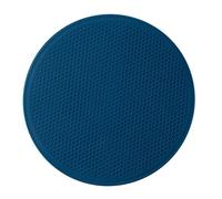 Almohadilla Aislante de Silicona,30cm Redondo Aislamiento Térmico Cocina Encimera Olla Estera Cacerola Aislamiento Térmico Estera para Tazas Cuencos Platos(Azul Marino)