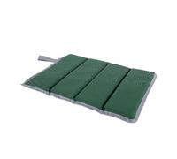 Almohadilla de espuma recubierta de plata, parte inferior impermeable, adecuada para picnics al aire libre, eventos, jardinería y deportes, alfombrilla plegable impermeable