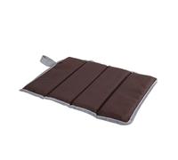 Almohadilla de espuma recubierta de plata, parte inferior impermeable, adecuada para picnics al aire libre, eventos, jardinería y deportes, alfombrilla plegable impermeable
