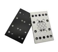 Almohadilla de lijado de 130 x 80 mm, 12 agujeros de gancho y bucle de repuesto para Festool RTS 400 REQ