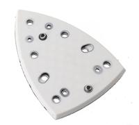 Almohadilla de lijado triangular de espuma de poliuretano de 148 x 98 mm, 7 agujeros, repuesto de placa de respaldo de nailon para lijadora orbital Festool DTS400 DS400 REQ Accesorio abrasivo