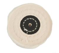 Almohadilla de pulido blanca para pulir, pulidor, pulidora, metal, joyería, madera, plástico, cerámica, vidrio, 2, 3, 4, 5, 6, 7, 8 pulgadas, opciones de diámetro (75 mm)