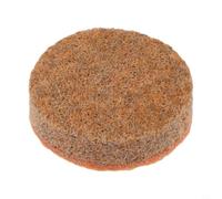 Almohadilla de pulido de esponja de 2 pulgadas para hormigón de granito de mármol, almohadillas de pulido de fibra de 50 mm con rosca de 10-16 mm para molienda de piedra y acabado brillante (grano 300