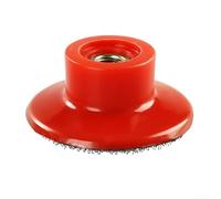 Almohadilla de pulido de esponja de 2 pulgadas para hormigón de granito de mármol, almohadillas de pulido de fibra de 50 mm con rosca de 10-16 mm para molienda de piedra y acabado brillante (rosca de