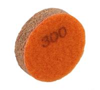 Almohadilla de pulido de esponja de 2 pulgadas para hormigón de granito de mármol, almohadillas de pulido de fibra de 50 mm con rosca de 10-16 mm para molienda de piedra y acabado brillante (grano