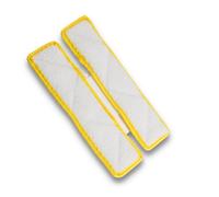 Almohadilla de recambio para Fregona eléctrica Vibratwin, Para Suelos Duros y de Madera, Lavable y reutilizable, Restaura y protege suelos duros, Acabado de alto brillo