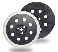 Almohadilla de repuesto para lijadora orbital Bosch RS032 y RS031 de 5 pulgadas con 8 agujeros compatible con Bosch 1295DP 1295D 1295DH 1295DVS 3107DVS 3725DVS 3725DEVS lijadora orbital - 1 paquete