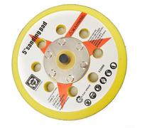 Almohadilla de respaldo de 5 pulgadas de 125 mm, interfaz de disco de lijadora de 8 agujeros para lijado de esponja pulidora - rosca UNF 5/16 10000 rpm, herramienta máxima de detalles de coche