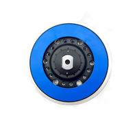 Almohadilla de respaldo de de 150 mm para lijadoras eléctricas, plástico + espuma de poliuretano, rosca M8, diseño de 49 agujeros, compatible con lijadoras orbitales RUPES y Flex