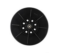 Almohadilla de respaldo para lijadora de paneles de yeso de 215 mm de diámetro con montaje de 8 agujeros y compatibilidad de rosca de 6 mm para sistemas de lijado de cables Porta y sin polvo (duro)