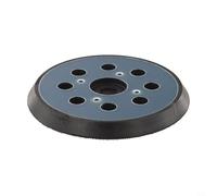 Almohadilla de respaldo para lijadora orbital de 125 mm, disco de pulido de 5 pulgadas con 8 agujeros, base de resina epoxi para lijadoras Porter-Cable
