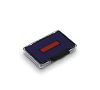 Trodat Almohadilla tinta 6/4750/2 para Printy 4750, 4750/L y 4755 – Azul-Rojo – Blíster 2 u.
