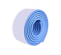 Almohadillas anticolisión para escalera de litera, cubiertas autoadhesivas de espuma suave para un ascenso seguro, tiras protectoras para armarios y escritorios, 79 x 3 pulgadas (azul)