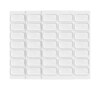 Almohadillas de Gel transparente a prueba de golpes para figuras de, pegatinas adhesivas, decoraciones seguras para salpicaderos, sin viscosidad, sin marcas