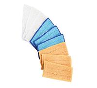 Almohadillas para escoba, almohadillas para escoba secas, almohadillas de spray, 9 piezas de repuesto para fregona de microfibra lavable cabezal para escoba almohadillas para escoba adecuadas para