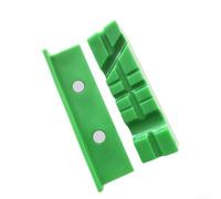 Almohadillas suaves para mordazas de tornillo de banco de TPU de 4.5 pulgadas, mandíbulas de sujeción con revestimiento de goma con imanes para metal, madera, plástico, accesorios protectores para