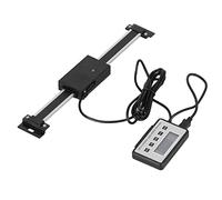 Alomejor Báscula Lineal de Lectura Digital con Diseño de Sensor Mejorado para Mediciones Precisas de Torno, Fabricada en Acero Inoxidable y Aluminio, 1 Pieza (0-150 mm)