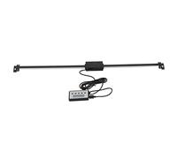 Alomejor Báscula Lineal de Lectura Digital con Diseño de Sensor Mejorado para Mediciones Precisas de Torno, Fabricada en Acero Inoxidable y Aluminio, 1 Pieza (0-500 mm)