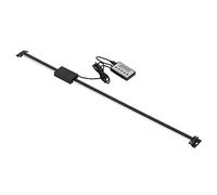 Alomejor Báscula Lineal de Lectura Digital con Diseño de Sensor Mejorado para Mediciones Precisas de Torno, Fabricada en Acero Inoxidable y Aluminio, 1 Pieza (0-600 mm)