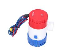 Alomejor Bomba de Sentina Sumergible Carcasa de ABS Duradera para Descarga de Aguas Residuales DC 12 V/24 V 350 GPH 500 GPH para Construcción Naval y Protección del Medio Ambiente (DC24V 1100GPH)
