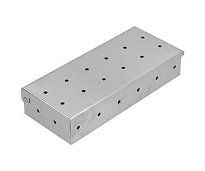 Alomejor Caja para Ahumar Barbacoa Al Aire Libre, Diseño Duradero para Parrilla de Gas, Infunde Sabor Ahumado 8,8 X 1, X 3, Pulgadas