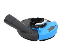 Alomejor Cubierta Protectora contra el Polvo con Anillo de Cepillo para Amoladoras Angulares, Adecuada para Molienda de Madera, Piedra y Vidrio, 125mm, Azul y Negro