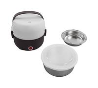 Alomejor Fiambrera con Calefacción Eléctrica, Contenedor Portátil para Almacenamiento de Alimentos, Calentador para una Cómoda Preparación de Comidas (PURPLE)