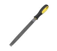 Alomejor Lima de Molino Plana de 8 Pulgadas, Afilador Duradero de Hoja Suave para Ingenieros, Herramienta de Acero Al Carbono T12 Metalúrgica