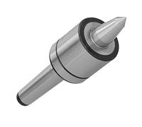 Alomejor Live Center MK2-1 Herramienta de Torneado Cónico Accesorio de Torno de Precisión para Carpintería Acero de 60° 1 Pieza