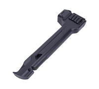 Alomejor Martillo para Estacas de Carpa, 27,7x8,6 Cm, PP y Acero Al Carbono, para Camping (BLACK)