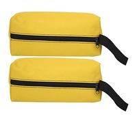 Alomejor Organizador de Herramientas de Mano Duradera con Pulsera, Tamaño 2 Piezas Poliéster 600D, Adecuado para Almacenar Herramientas Pequeñas, Artículos Costura y Maquillaje, Ideal para Cepillos