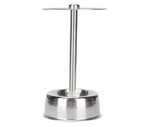 Alomejor Organizador Portátil Duradero del Soporte de la Pasta de Dientes del Acero Inoxidable para el Uso del Cuarto de Baño 2.6x4.6in