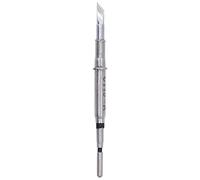 Alomejor Punta para Cautín Diseño de Acero Inoxidable para Nano NT115-A, Cabezal de Soldadura de Cobre Duradero para Estación JBC - 45 Mm (C115-K)