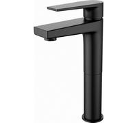 Aloni: Grifo de lavabo mate de latón para lavabos grandes, diseño moderno con regulador de flujo