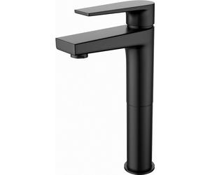 Aloni: Grifo de lavabo mate de latón para lavabos grandes, diseño moderno con regulador de flujo