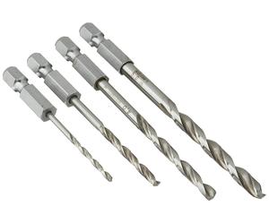Alpen 110804100 jobber taladros hss super atm 2 ? 3-4 ? 5 mm 4 pcs
