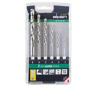 ALPEN Estuche de Brocas Hexagonales HSS Super 6 Piezas