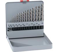 Alpen-Maykestag: Juego de brocas helicoidales D338, acero HSSE, de 1 a 13 mm, 25 piezas