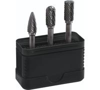 Alpen Juego de Fresas Rotativas HM Z6 S6, 3 piezas