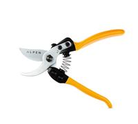 Alpen Swiss Tools Gelbhorn 150 - Tijeras de podar (207 mm, con derivación forjadas, hoja cromada, sistema de apertura automática, ergonómicas, para profesionales y jardineros ambiciosos