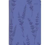 Alpha Edition - Ladytimer Grande Deluxe Lavender 2025 - Agenda de bolsillo, 15 x 21 cm, calendario con 128 páginas, posibilidad de notas después de cada día resúmenes y calendario internacional
