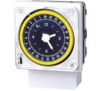 Alpha QRD 230 V. Interruptor HORARIO ANALOGICO con Reserva.Diario 16(4) A