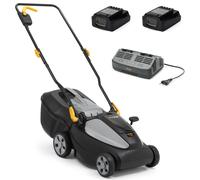 Alpina AL 3420 Li Kit - Cortacésped de batería - 2x20V/2Ah - Corte de 34 cm
